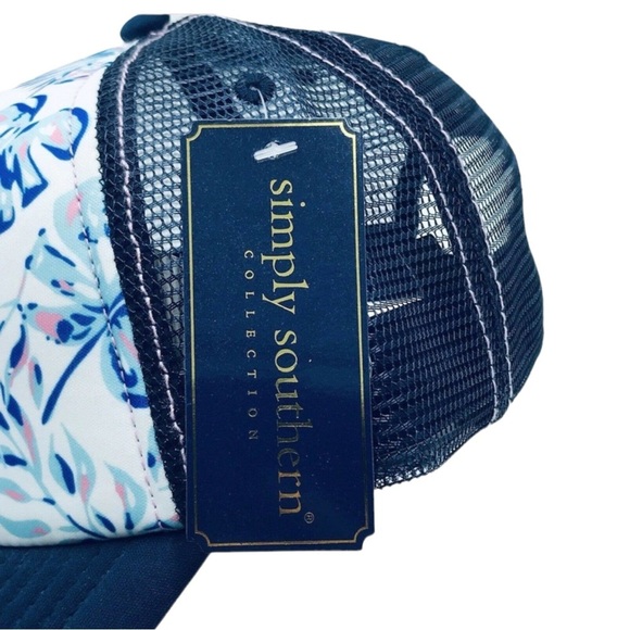 NEW Simply Southern Good Vibes Mesh Trucker Hat - Picture 7 of 8